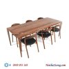 bộ bàn ăn 6 ghế neva